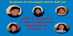 Honor Roll:Quarter 1