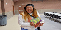 Parent excited about Books